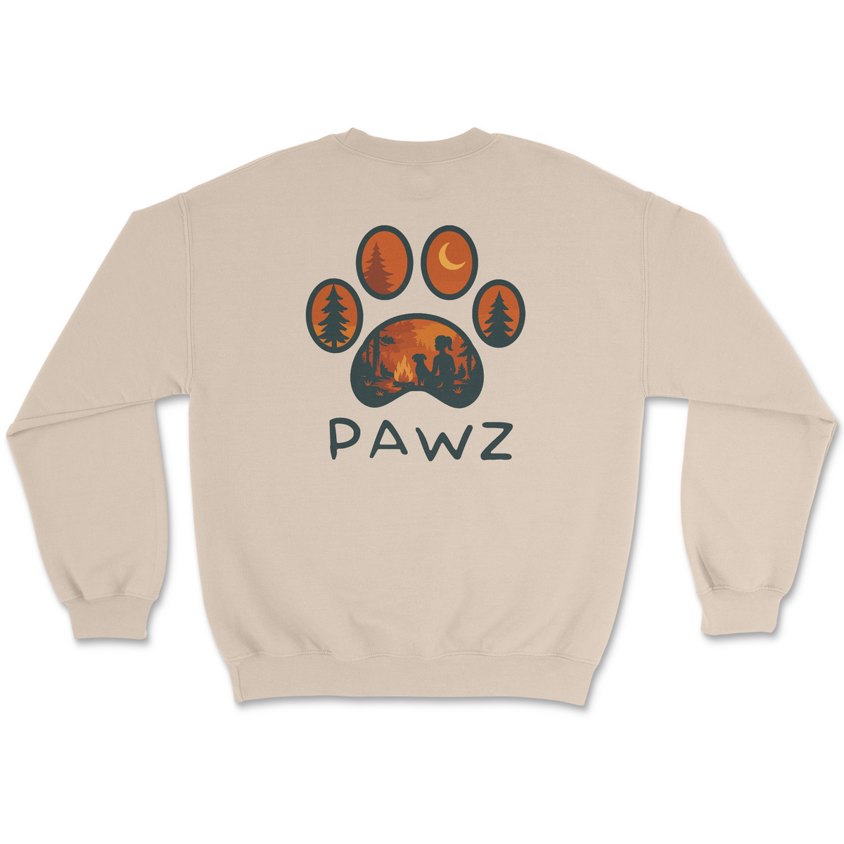 Campfire Companion (Adult Crewneck)