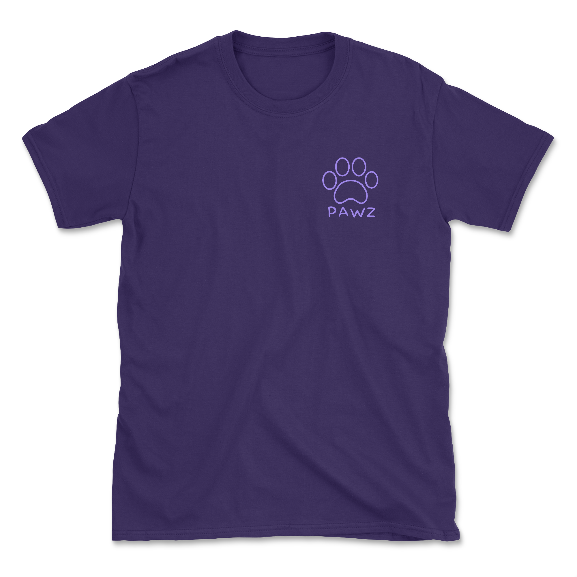 Hibiscus Paw (Adult Short Sleeve T-Shirt)