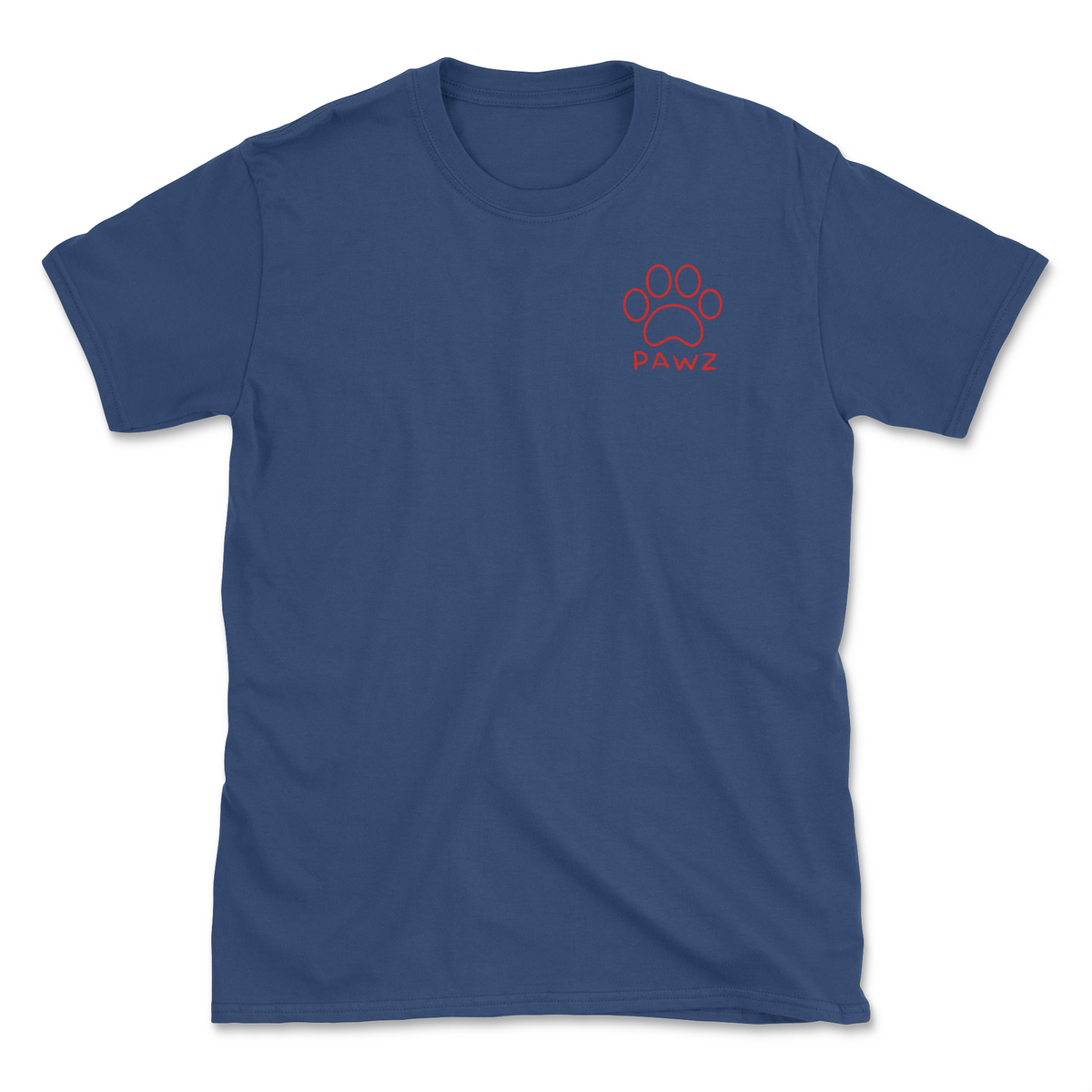 Arkansas Flag Paw (Adult Short Sleeve T-Shirt)