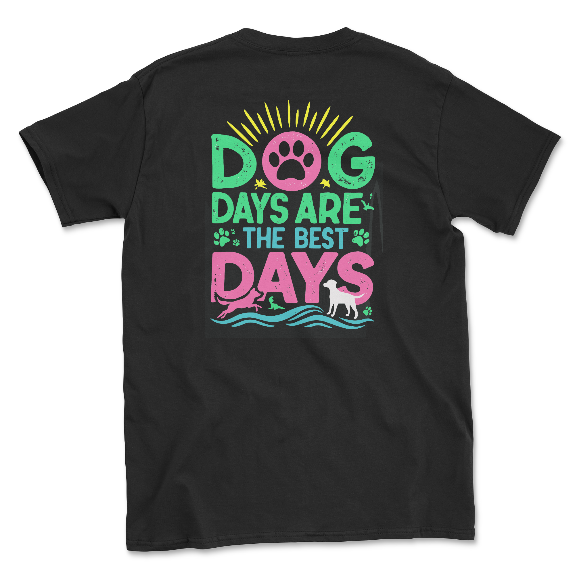 Dog Days (Adult Short Sleeve T-Shirt)