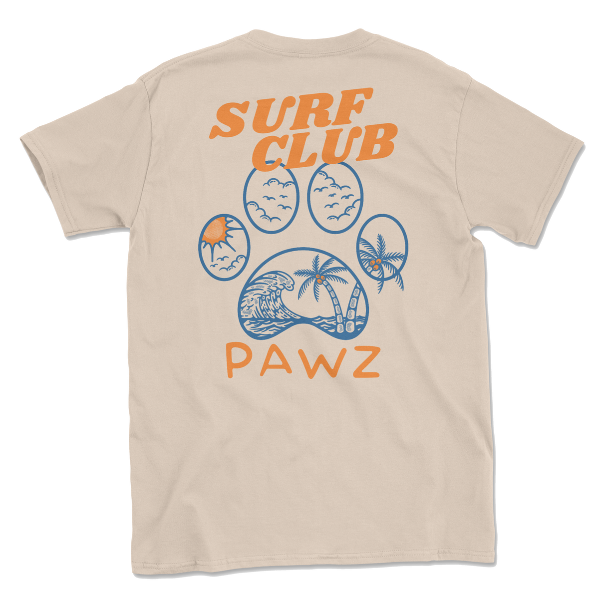 Surf Club (Adult Short Sleeve T-Shirt)