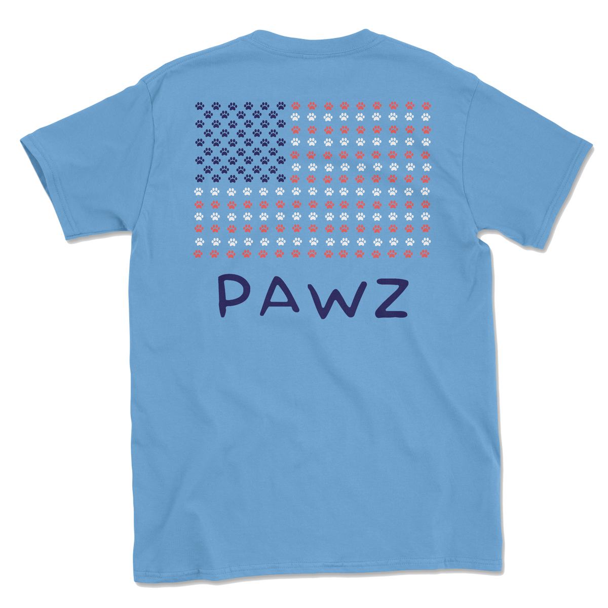 Flag Pawz (Adult Short Sleeve T-Shirt)