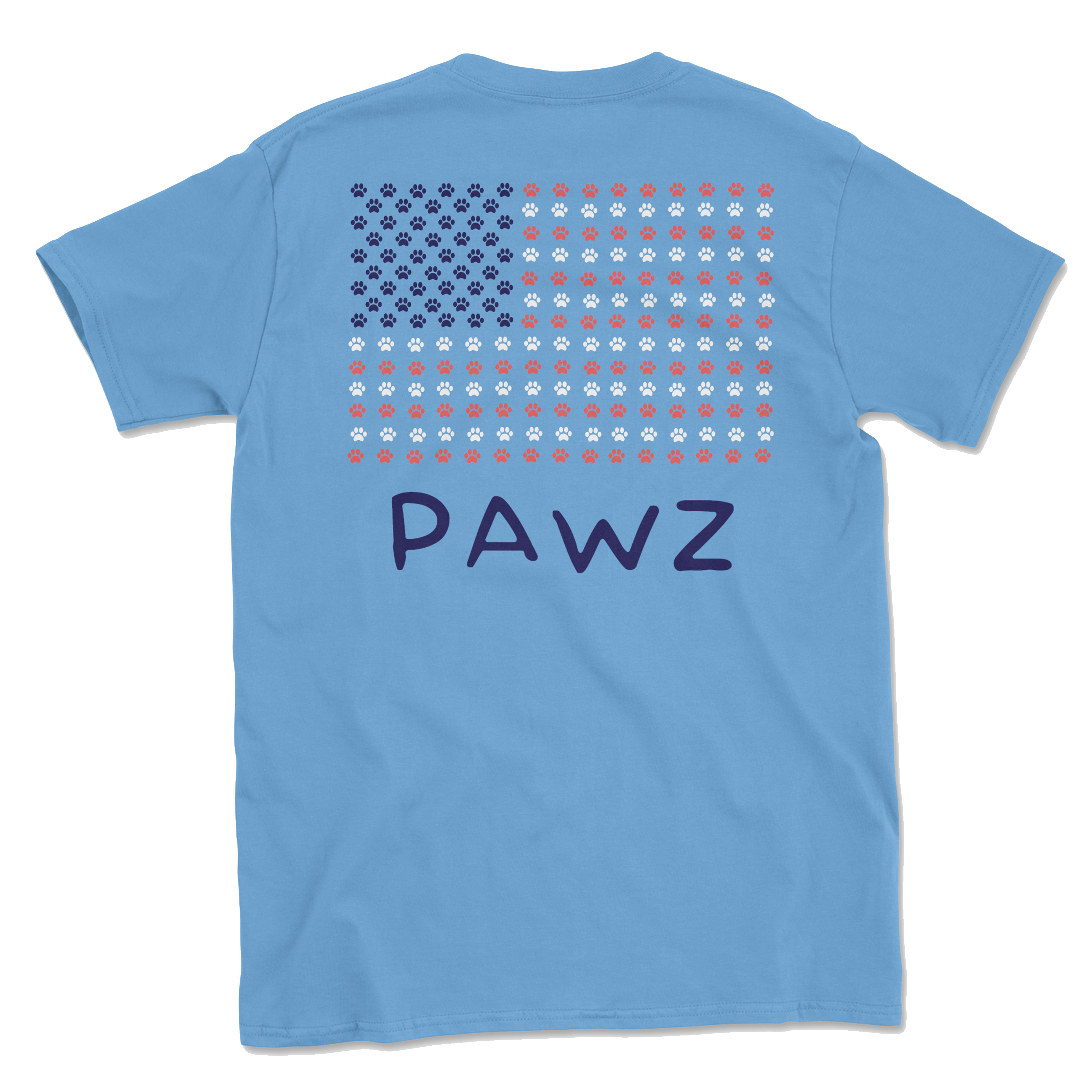 Flag Pawz (Adult Short Sleeve T-Shirt)