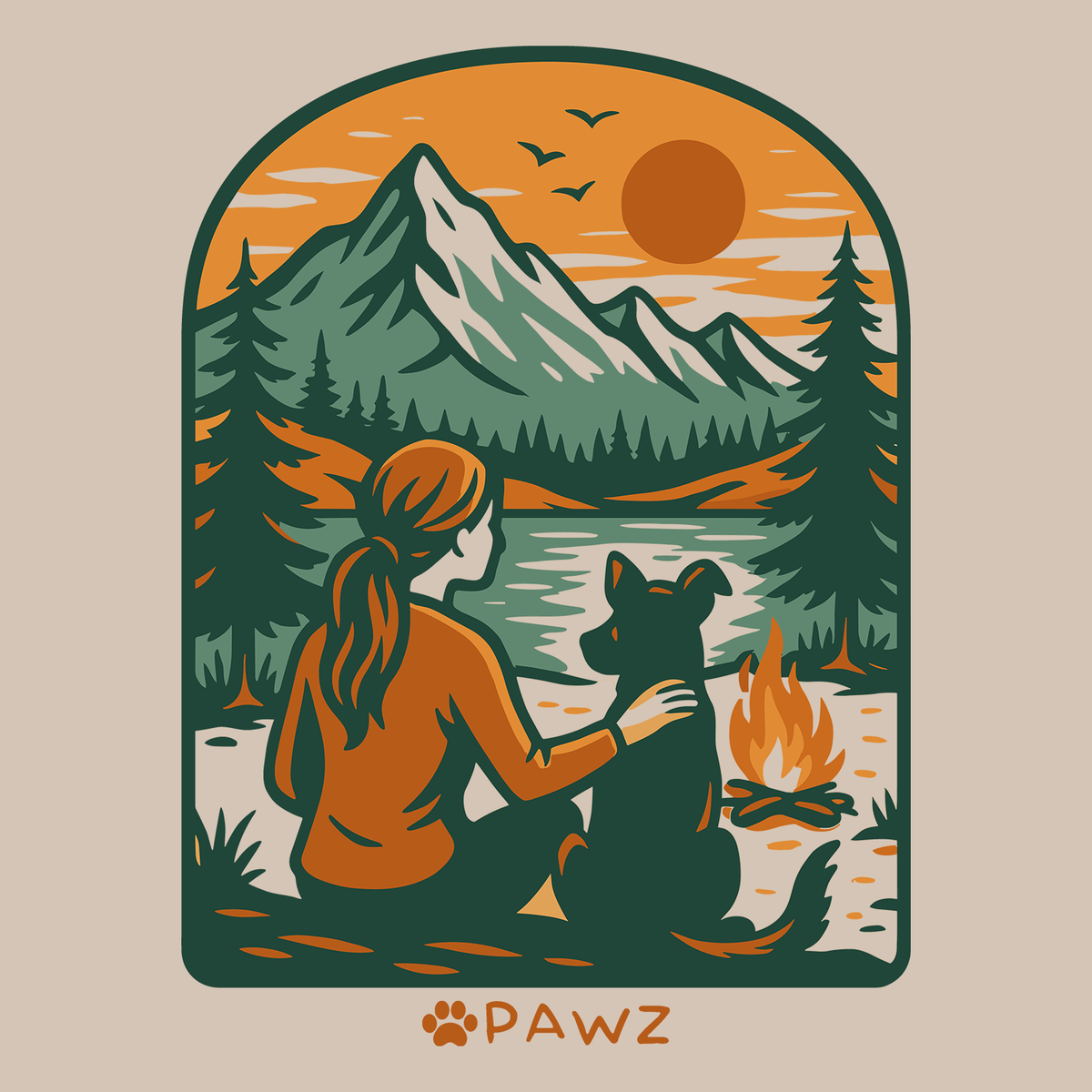 Mountain Adventure (Adult Short Sleeve T-Shirt)