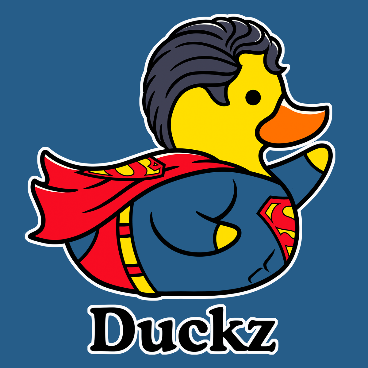 Caped Crusader (Adult Short Sleeve T-Shirt)