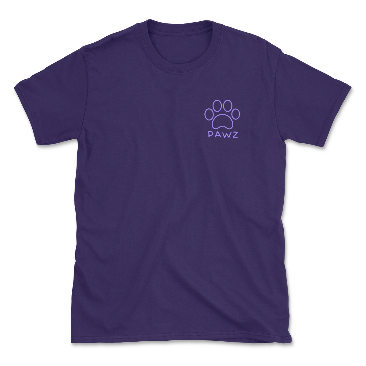 Hibiscus Paw (Adult Short Sleeve T-Shirt)
