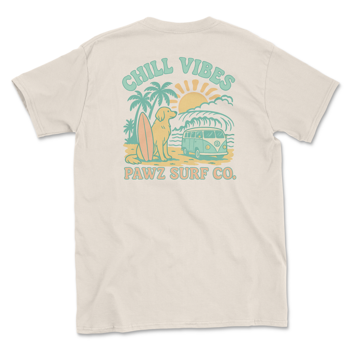 Coastal Canine (Adult Short Sleeve T-Shirt)