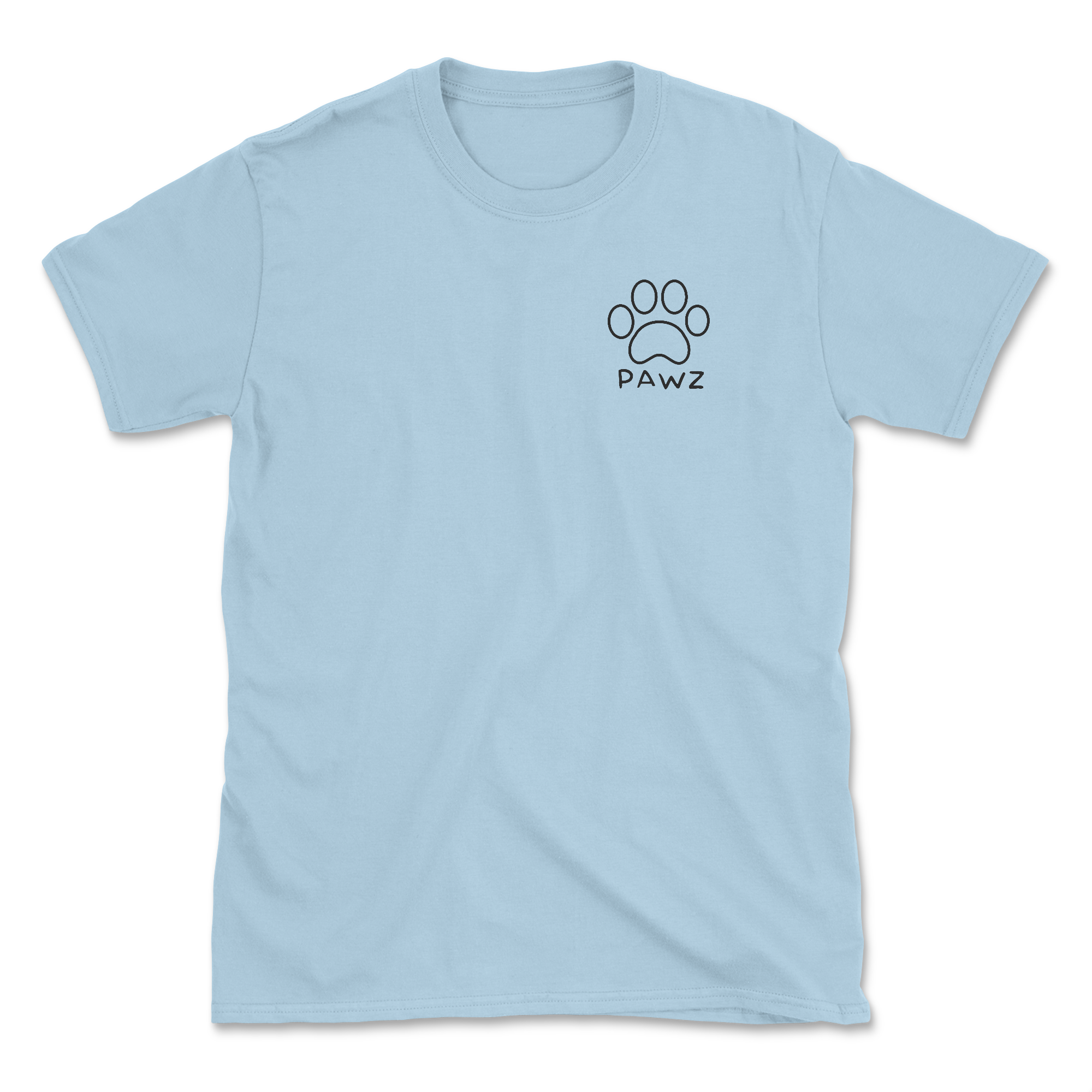 Love Story - (Light Blue) (Adult Short Sleeve T-Shirt)