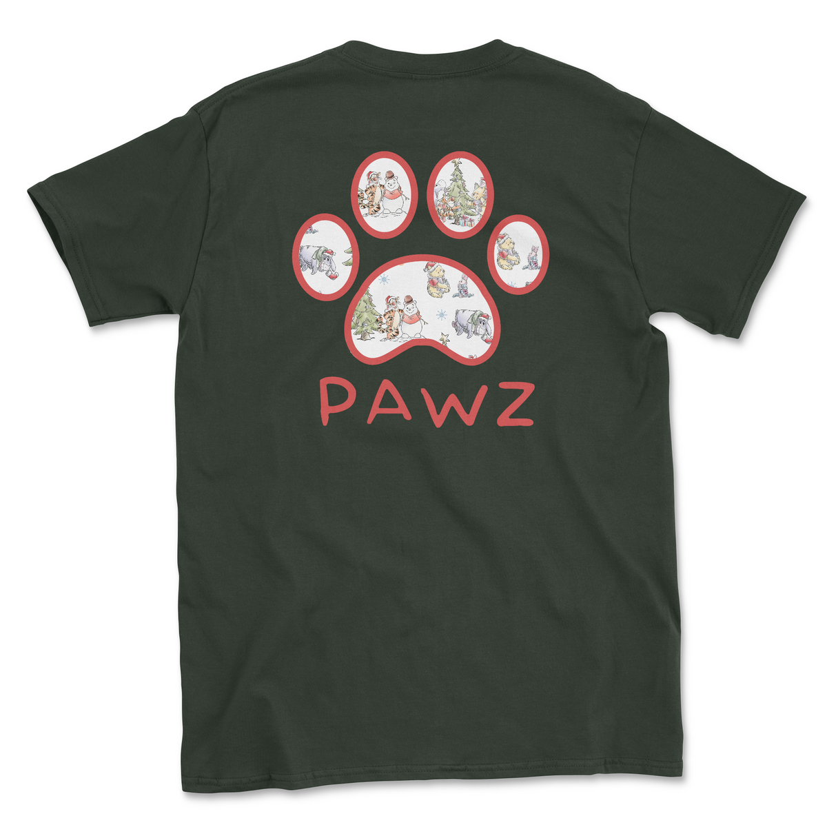 Winnie & Friends (Adult Short Sleeve T-Shirt)