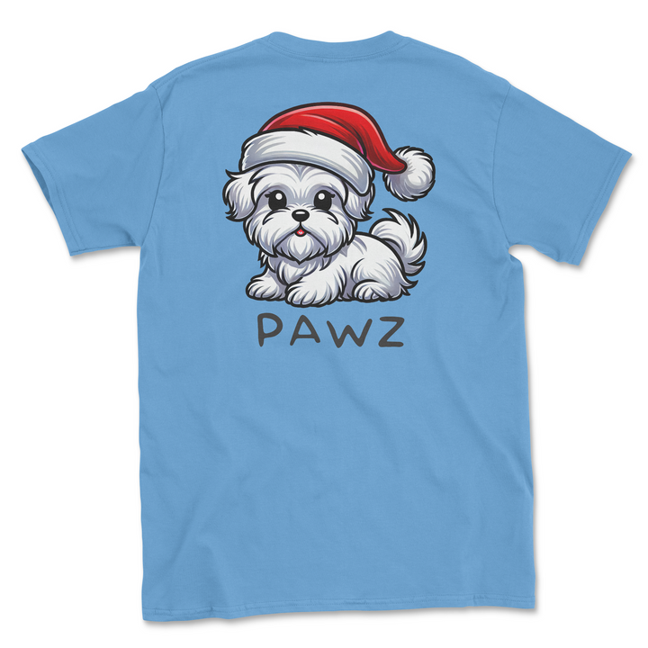 Maltese Christmas (Adult Short Sleeve T-Shirt)