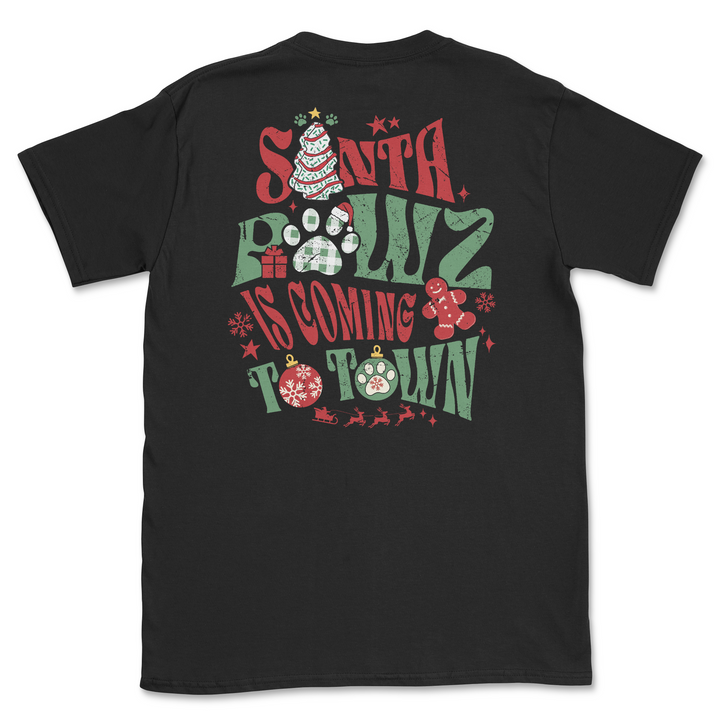 Santa Pawz (Adult Short Sleeve T-Shirt)