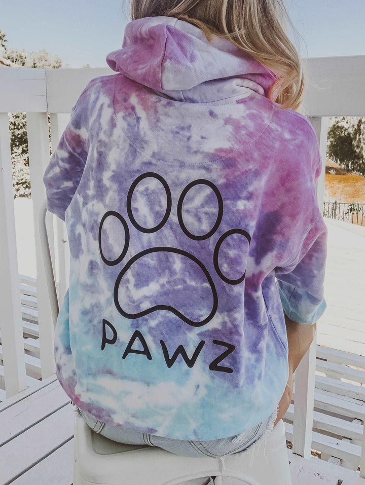 Cotton Candy - Classic Paw (Adult Hoodie)