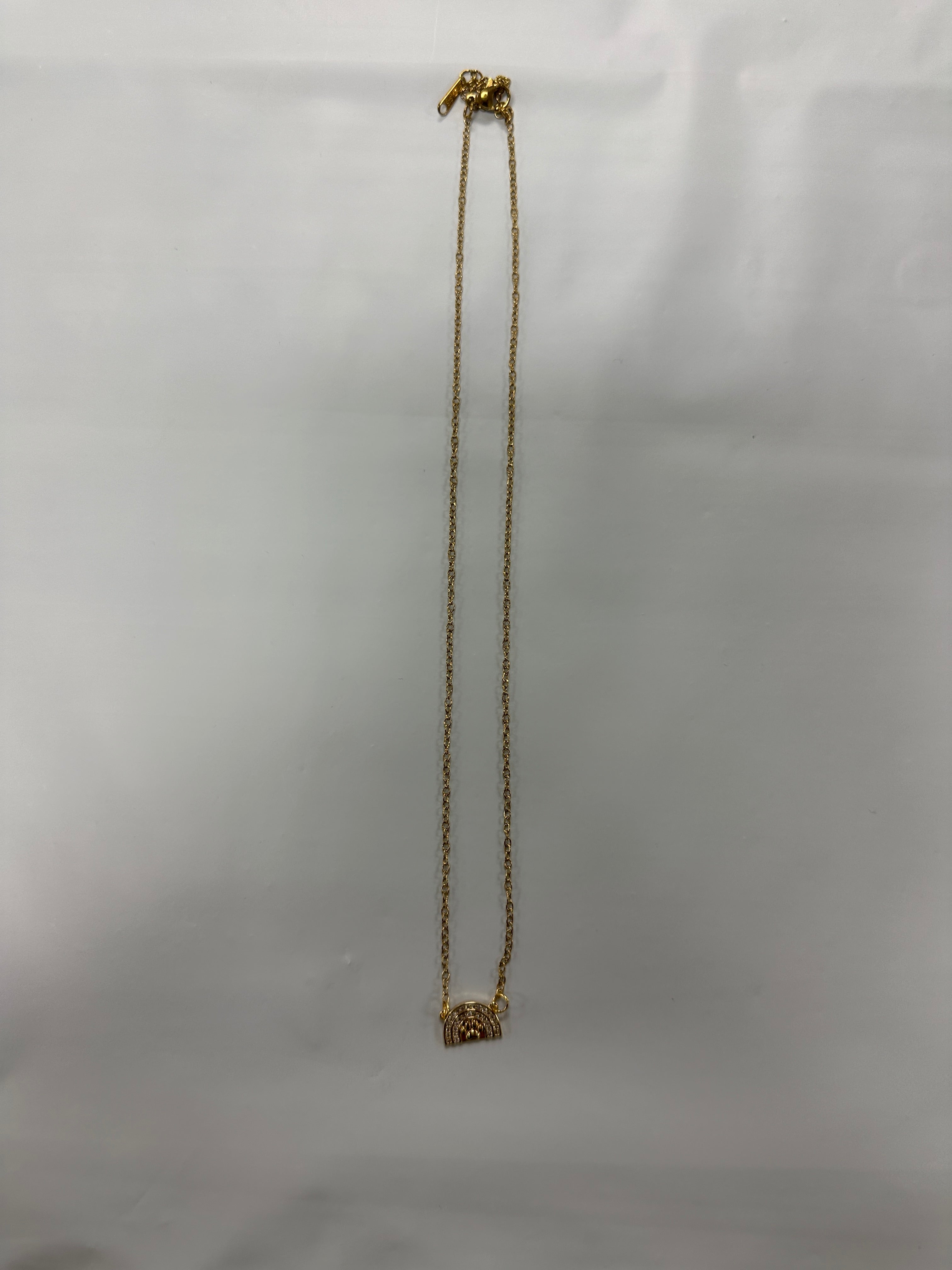 Rainbow Paw Necklace