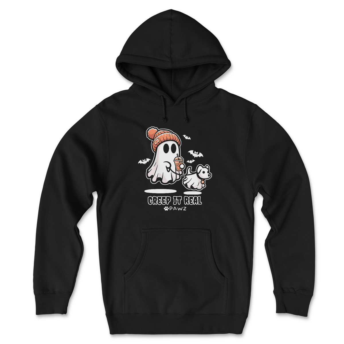Creep It Real (Front Print) (Adult Hoodie)