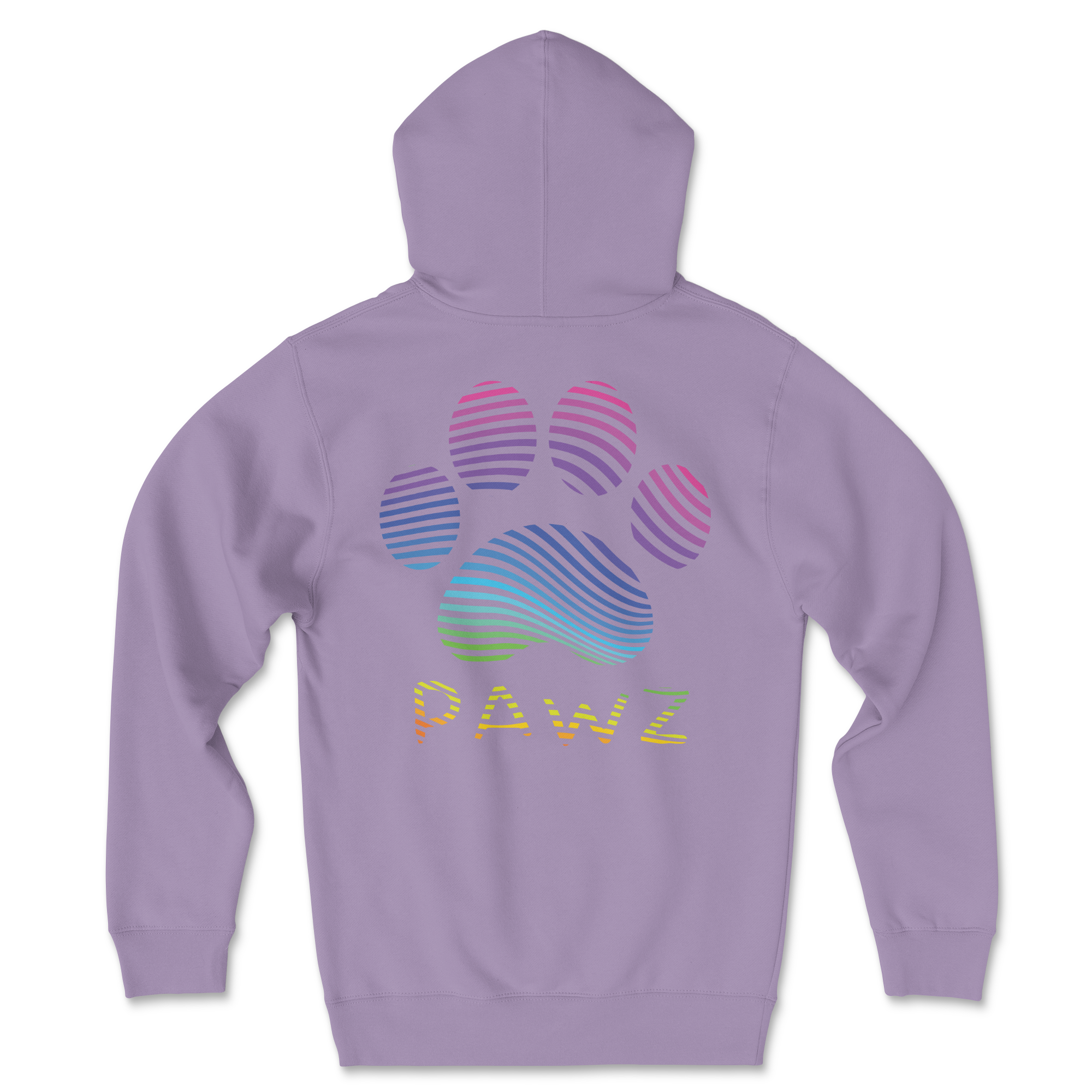 Rainbow Wave (Adult Hoodie)