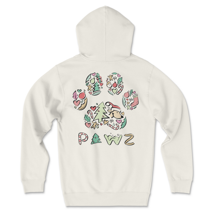 Christmas Spirit Paw (Adult Hoodie)