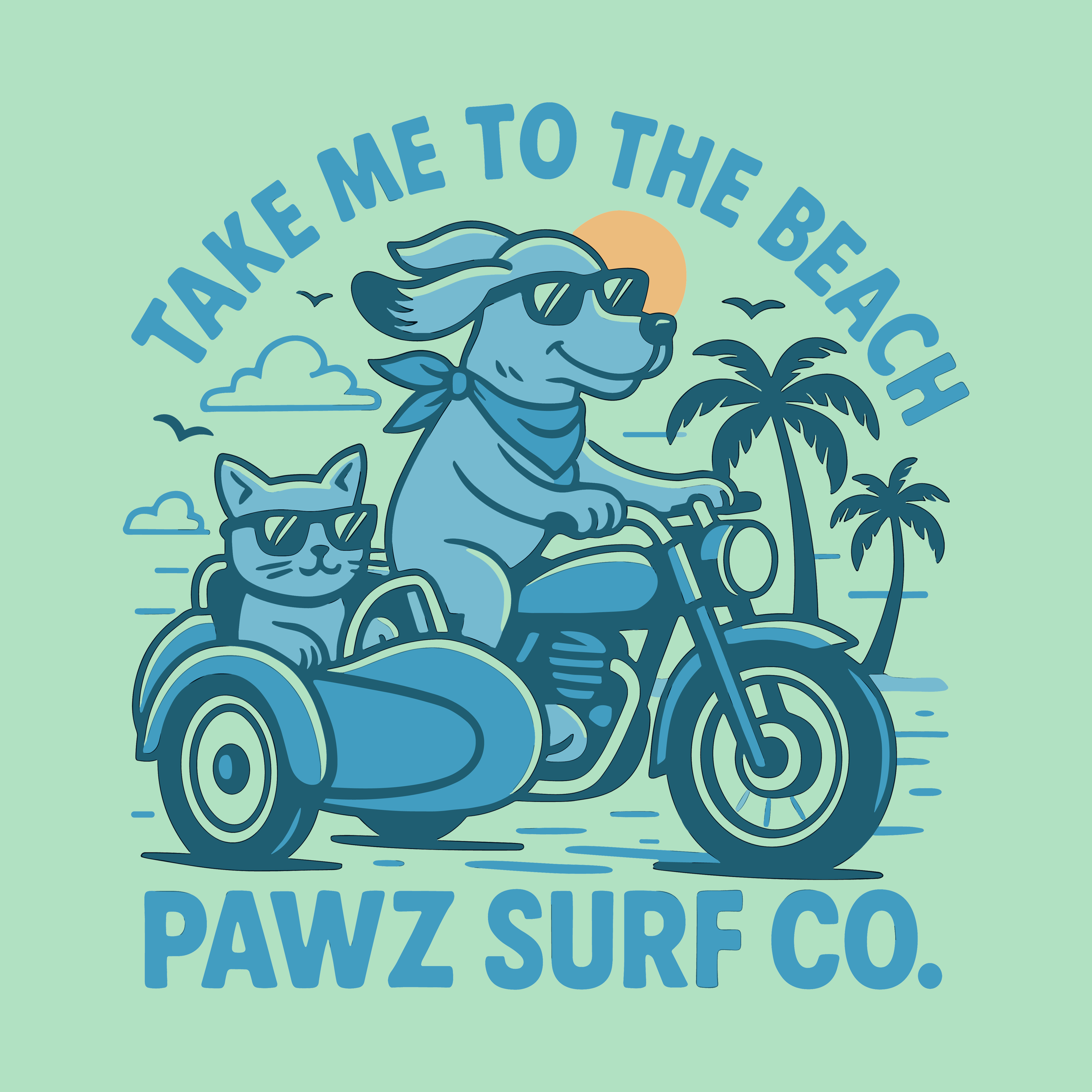Take Me To The Beach (Adult Short Sleeve T-Shirt)