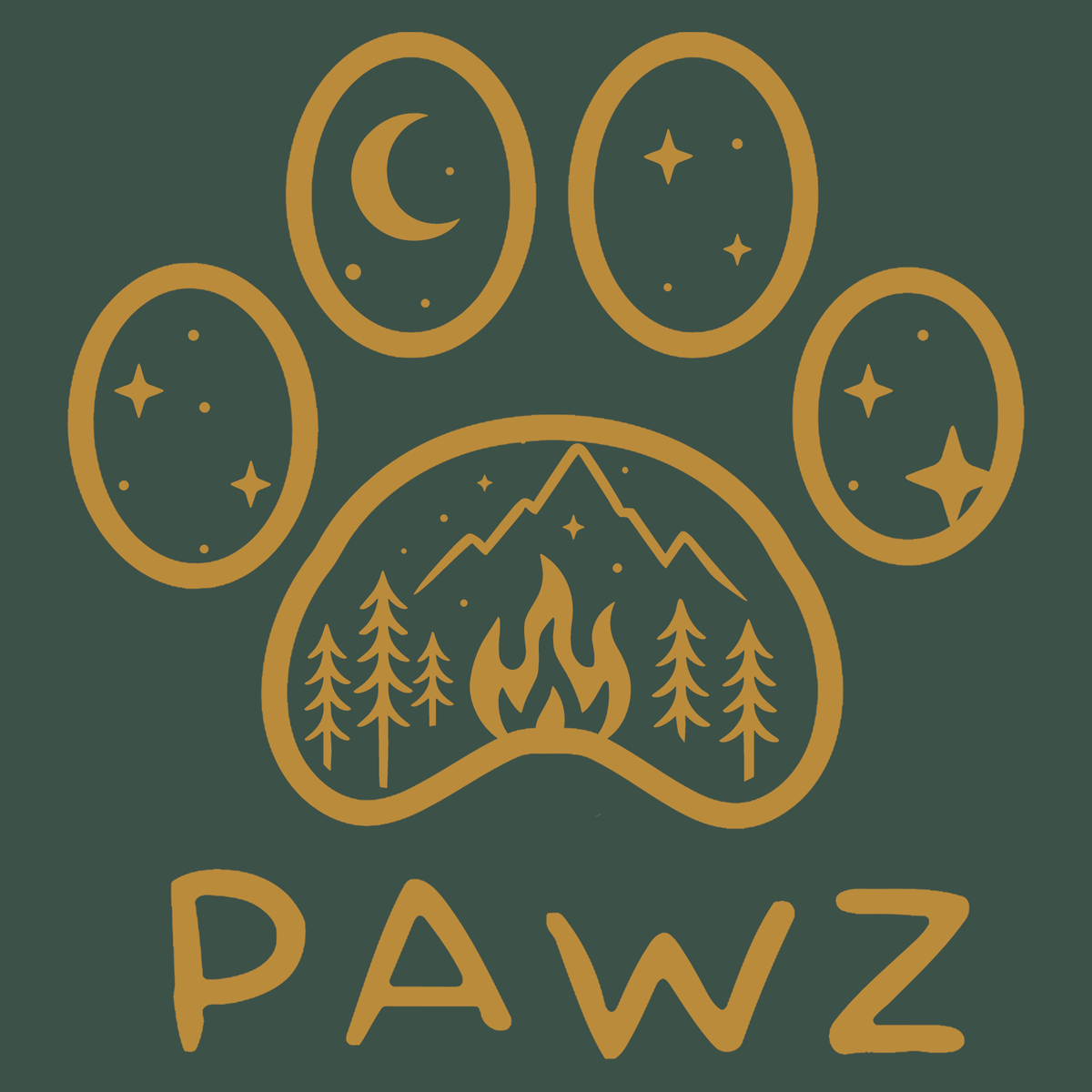 Cozy Campfire (Adult Hoodie)