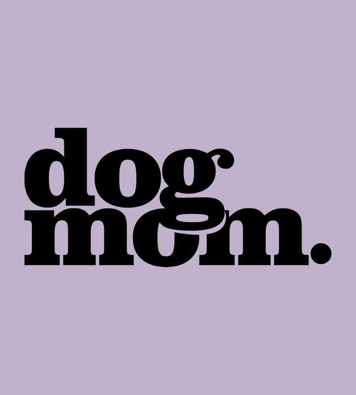 Dog Mom - Lavender (Adult Crewneck)