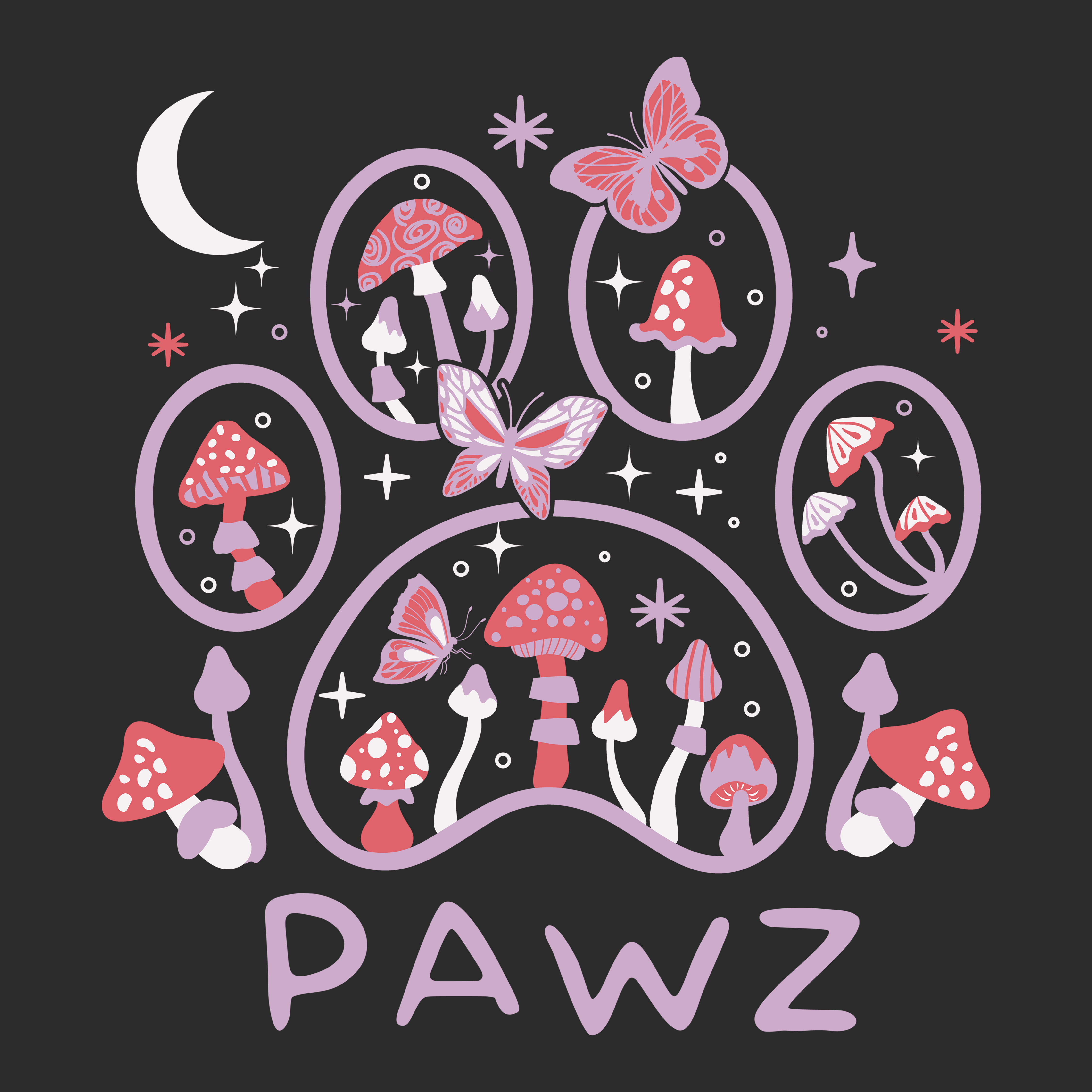 Fungi Frenzy (Adult Hoodie)