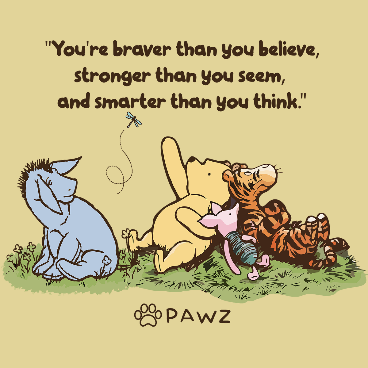 Braver, Stronger, Smarter - Yellow (Adult Short Sleeve T-Shirt) Limited Edition