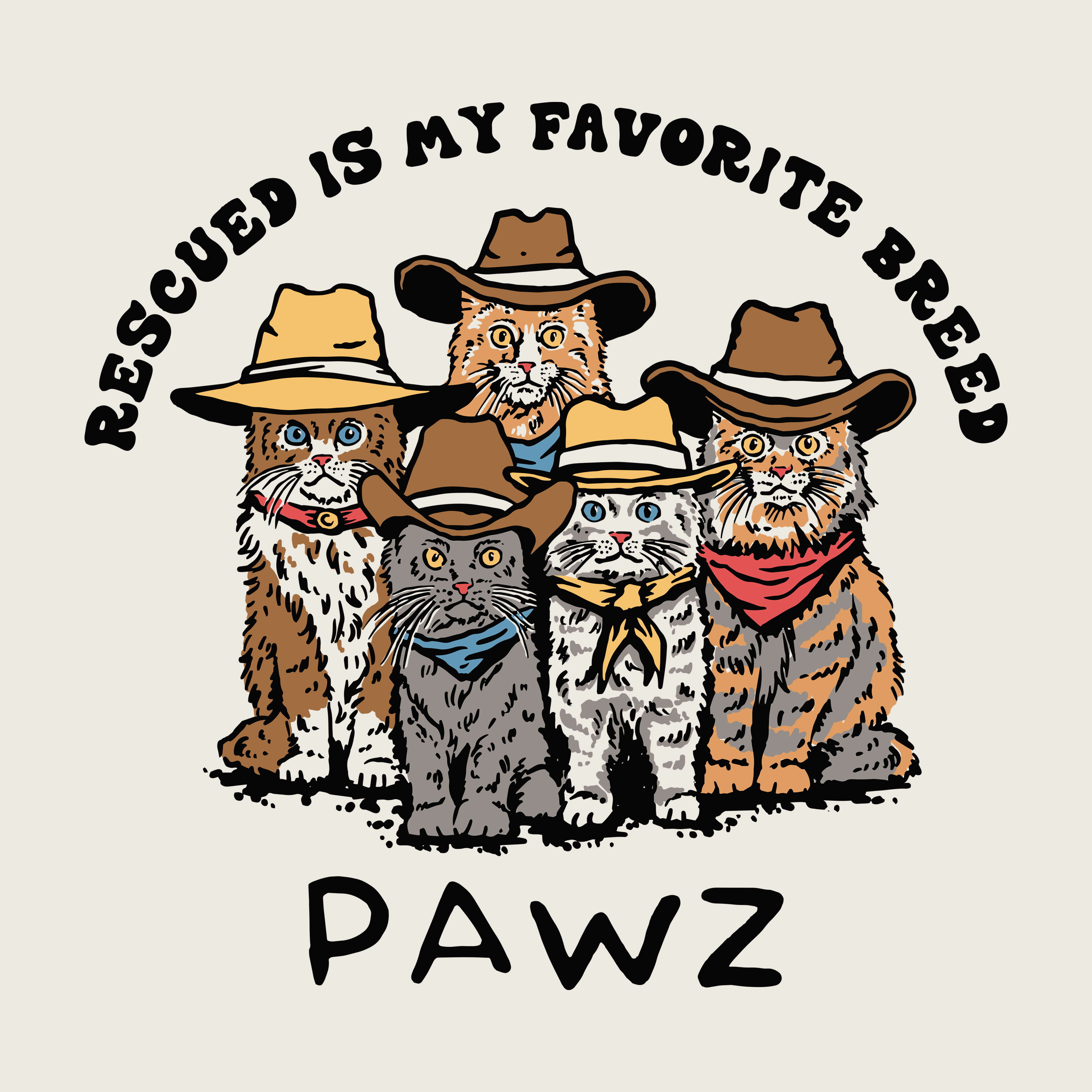 Favorite Breed - Cats - (Adult Hoodie