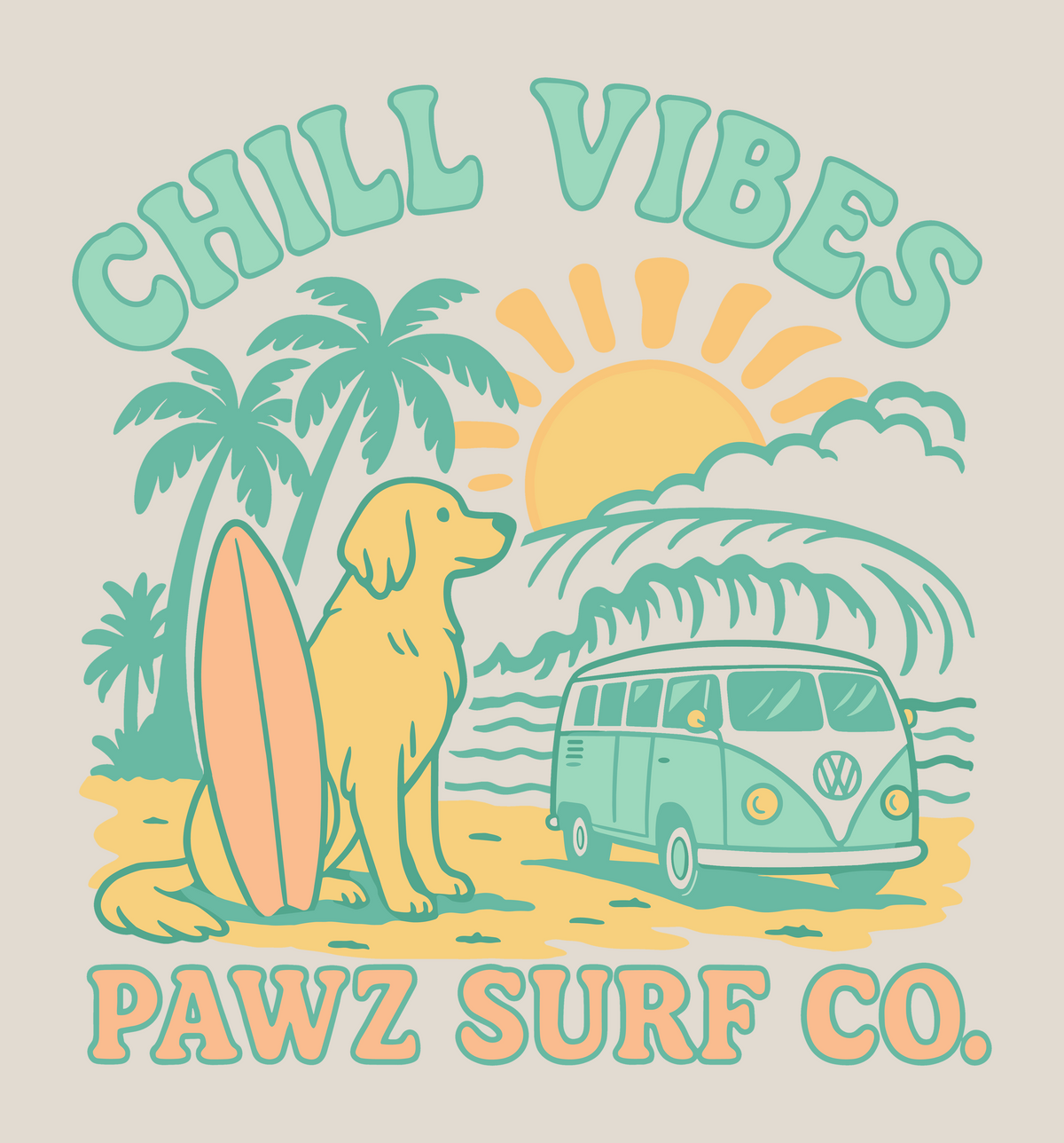 Coastal Canine (Adult Short Sleeve T-Shirt)